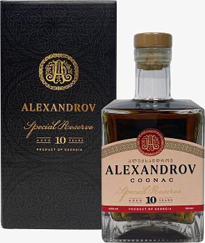 Alexandrov Cognac Special Reserve 10 yo Aleksandrov Wine Collection